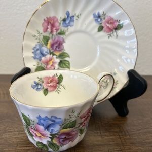 Lefton cup and saucer April